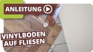 Vinylboden auf Fliesen verlegen  planeo Sly ENG SUB [upl. by Asillem161]