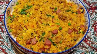 ARROZ CON POLLO Y SALCHICHAS [upl. by Florina356]