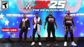 WWE2K25 The Bloodline Entrance w Sami Uso  YEET Concept [upl. by Hermy360]