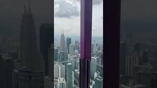 KL tower glass box walk  malaysia 🇲🇾 [upl. by Drais]