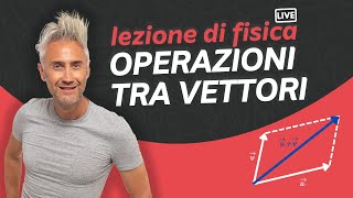 come preparare uninterrogazione o compito di fisica sulle OPERAZIONI TRA VETTORI [upl. by Zara102]