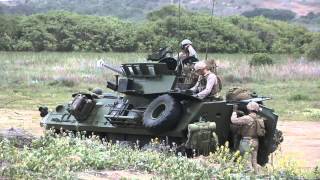 Marine Armored Cars in Action [upl. by Jerrome]