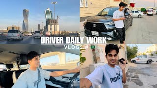 Driver life in Gulf Country’s  Saudi Arabia 🇸🇦 House 🏠 driver daily’s Work  Firoz Vlogs [upl. by Nylloc]