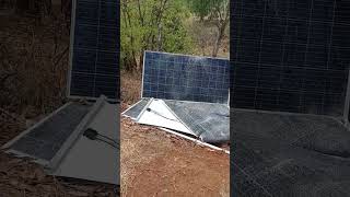 वादळी वाऱ्यासह पाऊस त्यामुळे सोलर पॅनलचे पुर्ण नुकसान झाले solar pump [upl. by Goldberg198]