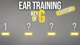 Key of G Ear Training Can You Pass the Test Learn the 1 4 amp 5 [upl. by Budwig920]