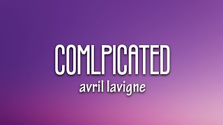 Avril Lavigne  Complicated Lyrics [upl. by Asiil]