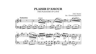 Plaisir d’amour  Piano [upl. by Tnayrb780]