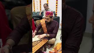 KANKOTRI LEKHAN✍️ CINEMATIC VIDEO  SONG BY RUSHABH AHIR  KANKOTARI  kankotri kankotari wedding [upl. by Lenny]