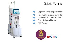 Dialysis Machine  Biomedical Engineers TV [upl. by Anivol]