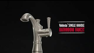 Delta® Valdosta® Single Handle PullDown Kitchen Faucet with SpotShield™ Technology Video [upl. by Allistir]