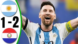 Argentina vs Paraguay 12  All Goals amp Highlights  2024 [upl. by Elliot]