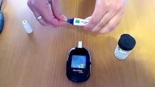 GlucoMen Areo  How to test with the GlucoMen Areo blood glucose meter [upl. by Modnarb]