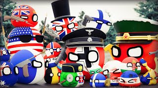 WORLD WAR 2  COMPILATION  3D COUNTRYBALLS [upl. by Veno]