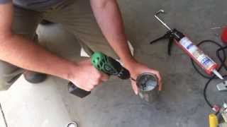 How to install Panel Pulls on a Tarp without using Pins  Camping with Hammocks Part 1 of 2 [upl. by Constantia]