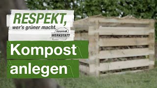 Kompost anlegen  toom Werkstatt [upl. by Juanita189]