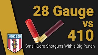 28 Gauge vs 410 SmallBore Shotguns With a Big Punch [upl. by Staffan896]