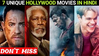 Top 7 Unique Hollywood Movies With 8 IMDb Rating  Must Watch Before You Die [upl. by Dwan]