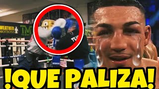 Canelo Álvarez Vs Teófimo López Pelea Sparring Canelo Le Da Una Paliza a Teofimo López😱 [upl. by Yuri]