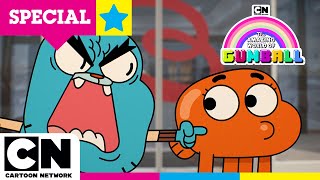 Beste van Gumballs krankzinnige avonturen  De Wonderlijke Wereld van Gumball  Cartoon Network [upl. by Hadeis]