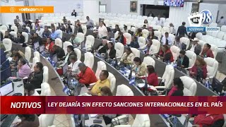 Ley que dejará sin efecto sanciones internacionales a funcionarios del Gobierno de Nicaragua [upl. by Reitrac]