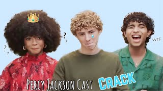 Percy Jackson Cast  Crack [upl. by Seiter497]