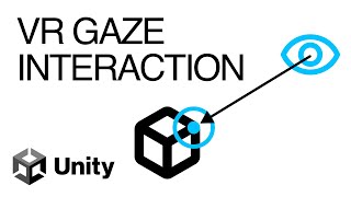 VR Gaze Interaction in Unity [upl. by Ahcrop390]