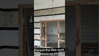 4x6 Tiles 15MM fitting design at Madanapalli narasimha tiles narasimhatiles9421 [upl. by Korns]