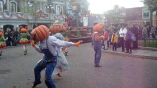 desfile halloween disneyland paris 2009 [upl. by Joyann]