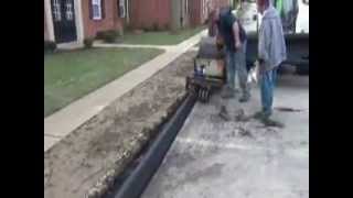 Asphalt Curb  St Louis Paving Inc [upl. by Asilla]