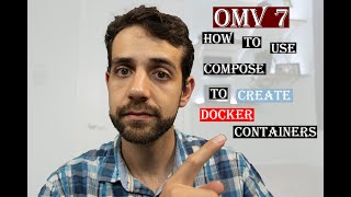 Lets create our Docker containers directly in the OMV OpenMediaVault 7 composure [upl. by Fosdick204]