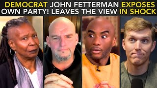 The View SCRAMBLES To SHUT HIM UP as John Fetterman EXPOSES Democrats [upl. by Atinrehs]