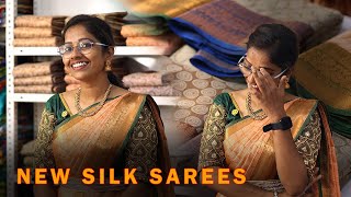 New tissue silk saree collection  Wedding special low budget sarees  saree live [upl. by Takara750]