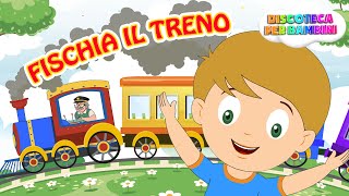 Fischia il treno il Treno fischia 🚂 Canzoni per bambini [upl. by Gehlbach]