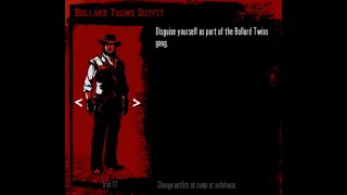 Red Dead Redemption 100 Walkthrough Bollard Twins Outfit [upl. by Anya651]