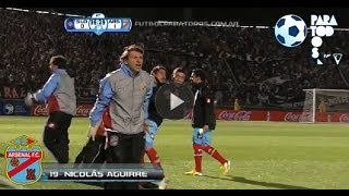 Gol Aguirre San Lorenzo 0  Arsenal 1 Final Copa Argentina 20122013 Fútbol Para Todos [upl. by Dnomyad]