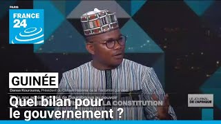 Guinée  trois ans après larrivée de Doumbouya quel bilan pour le gouvernement  • FRANCE 24 [upl. by Zaremski956]