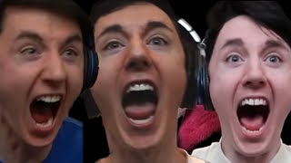 Dawko Reacting to Smash Bros Trailers With Perfectly Stretched Audio Screams [upl. by Maidel398]