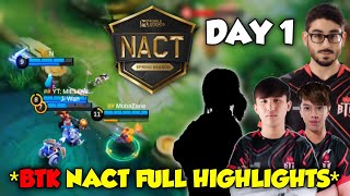 BTK NACT DAY 1 FULL HIGHLIGHTS  DID BTK MADE IT TO TOP 8  😬 [upl. by Eikkin]