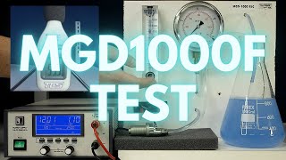 MGD1000F Performance Test  Microgear pump  TCS Micropumps [upl. by Clay]