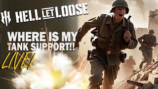 🔴 LIVE  WAR IS HELL in hellletloose  Hopefully they keep updating this game [upl. by Digirb390]