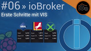 ioBrokerTutorial Part 6 Erste Schritte mit VIS  Benzinpreise [upl. by Laughton]