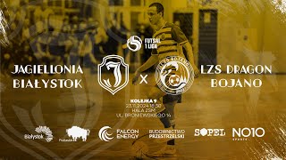 Futsal 1 Liga  9 Kolejka Jagiellonia Białystok  LZS Dragon Bojano [upl. by Ettesel]