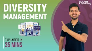 Diversity Management  Types of diversity management  Great Learning [upl. by Hennahane]