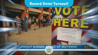 Historic Voter Turnout in North Carolina Amidst Hurricane Recovery [upl. by Ulphia]