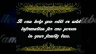 Family Tree Maker Software [upl. by Amling616]