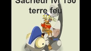 Dofus Présentation du stuff dun Sacrieur Terre Feu de lvl 150 219 [upl. by Aivan]