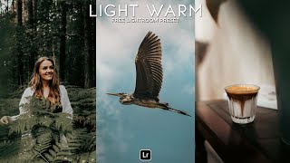 Light Warm Preset  Lightroom Mobile Preset Free DNG  lightroom preset  lightroom tutorial [upl. by Irmina298]