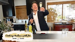 Limoncello Cocktail Recipe with Prosecco  Cooking Italian with Joe [upl. by Argus150]