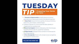 🏡 Tuesday Tips Preparing Your Home for Sale 🛠️ [upl. by Assirak]