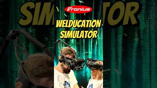 Symulator firmy Fronius przenosi wirtualną naukę spawania na nowy poziom welding shortvideos [upl. by Xena356]